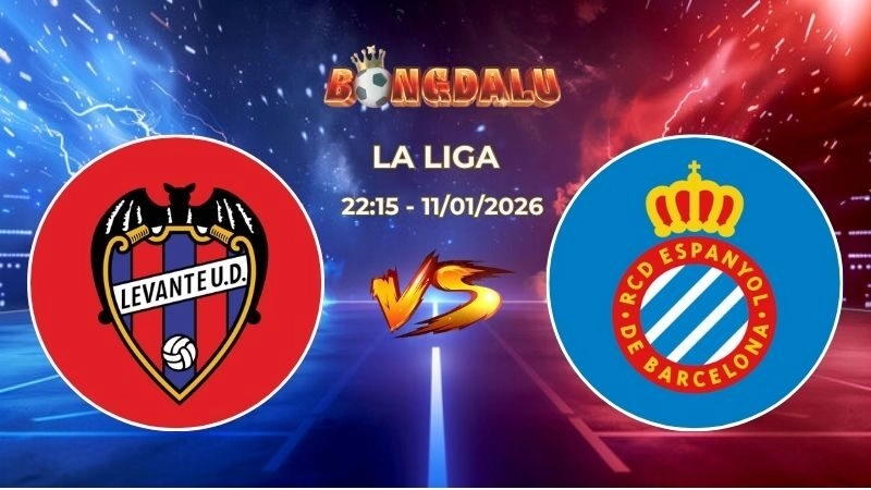 Soi Kèo Levante vs Espanyol 22h15 Ngày 11/01/2026 – Vòng 19 La Liga
