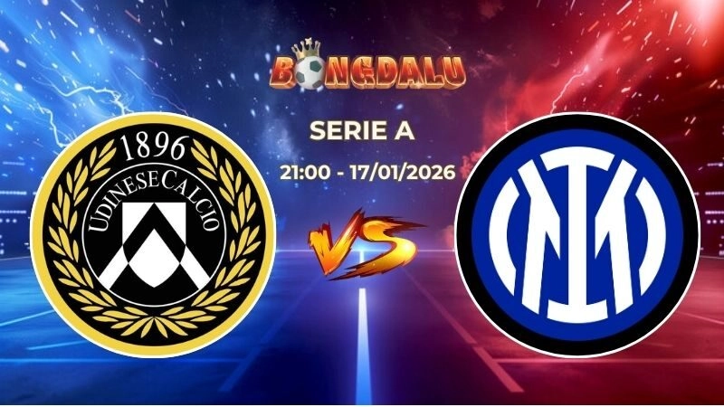 Soi Kèo Udinese vs Inter Milan 21h00 Ngày 17/01/2026 – Vòng 21 Serie A